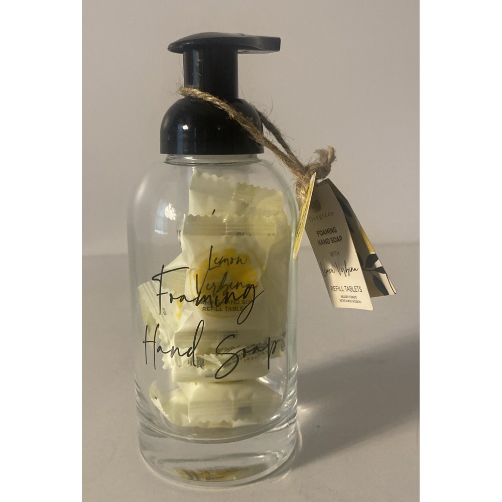 Livegreen Reuseable Foaming Hand Soap with Tablets Lemon